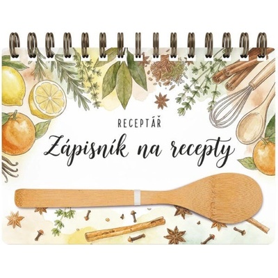 MFP Kniha na recepty receptář A5 s vařečkou