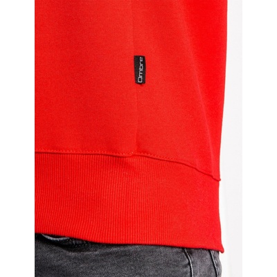 Ombre Clothing mikina Westin červená