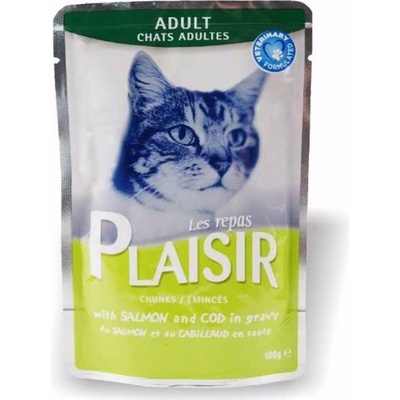 Plaisir Cat losos a treska 100 g