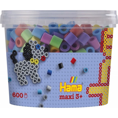 Hama Maxi koráliky v tube mix - 600 ks