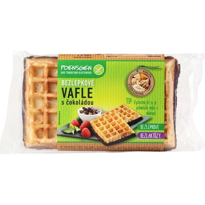 Poensgen bez lepku Wafle s čokoládou 120 g