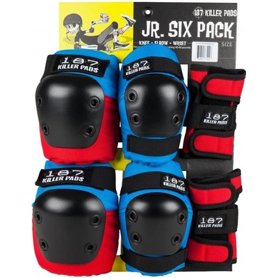 187 Killer pads Junior Six Pack