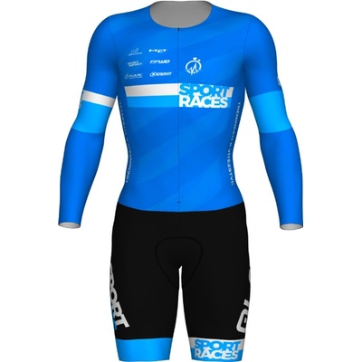 Alé cyklokrosovom kombinéza TEAM s dlhým rukávom Sport Races