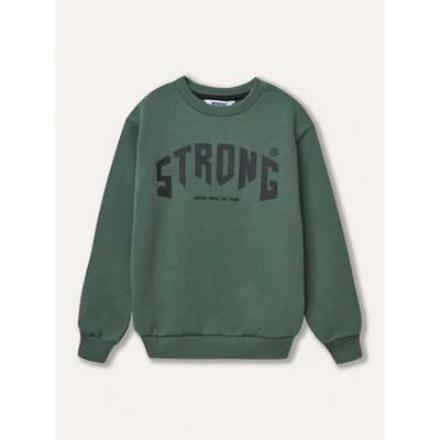 Winkiki Kids Wear chlapecká mikina Strong khaki