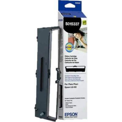 Epson originální páska do tiskárny, C13S015337, černá, Epson LQ 590, – Hledejceny.cz
