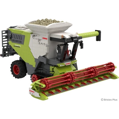 BRIXIES Plus 222.734 CLAAS LEXION 8900 TERRA TRAC kombajn s přívěsem 1498 k