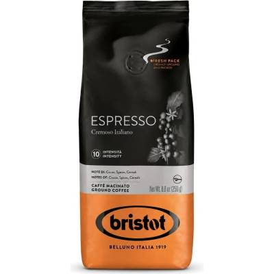 Bristot Espresso Cremoso Italiano mletá 250 g