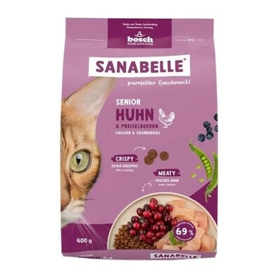 SANABELLE Senior Kuřecí pro dospělé a starší kočky 0,4 kg – Hledejceny.cz