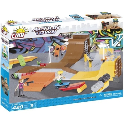 Cobi 1880 Action Town Bláznivý skatepark