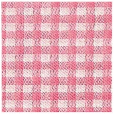 Wimex Obrúsky 1V 33x33 cm KARO červené 100ks