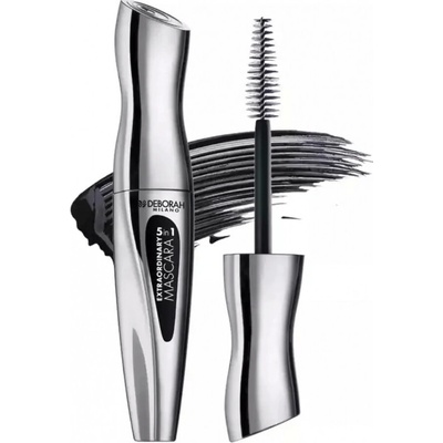 Deborah Milano řasenka EXTRAORDINARY 5v1 black 12 ml