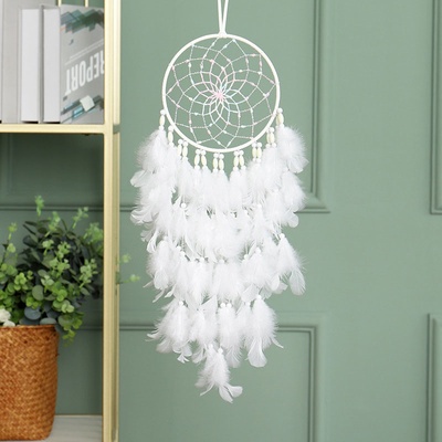 BudNej lapač snů Bílé štěstí vel. 60cm MN7027 – Hledejceny.cz