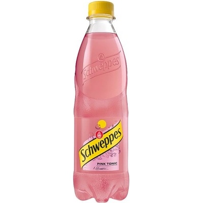 Schweppes Pink Tonic tonicový nápoj Tonic PET 0,5 l