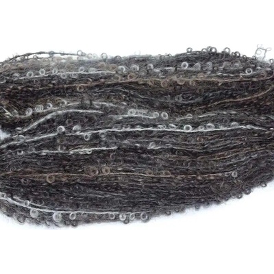 Mohair by Canard Bouclé Mohair Antracitový mix 1036LE – Hledejceny.cz