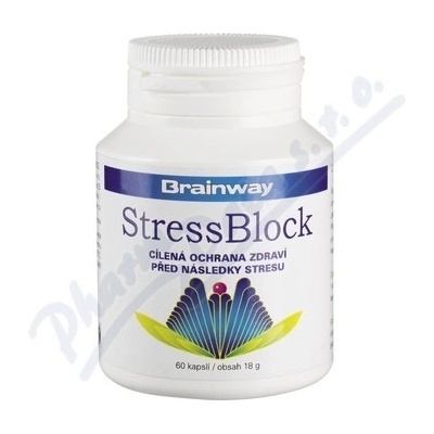 Brainway StressBlock 60 kapslí – Hledejceny.cz