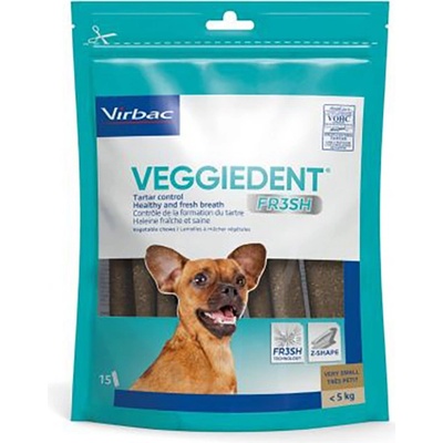 Virbac VEGGIEDENT Fresh pro psy xs 30 x 9 g