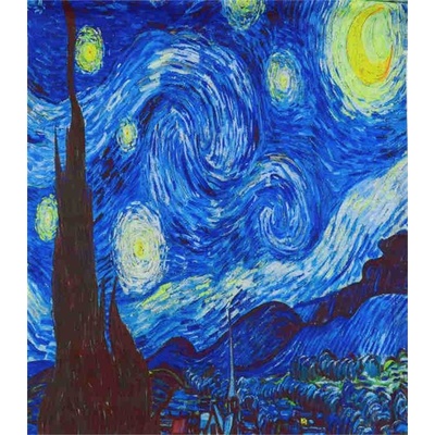 Bavlissimo šála Vincent van Gogh Hvězdná noc