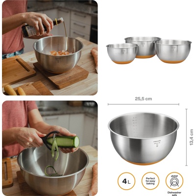 FISKARS Miska 4 l