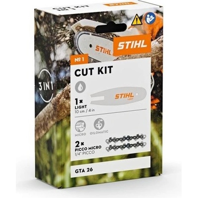 Stihl Sada vodící lišty a řetězů Cut Kit 1 pro GTA 26 30070009900