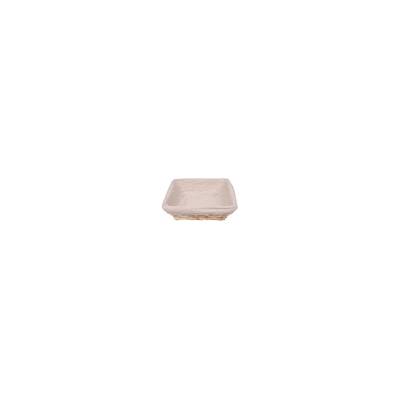 METRO PROFESSIONAL Košík 25 x 25 cm prírodný s béžovou výplňou 1 ks