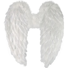 Křídla andělská s peřím 55cm