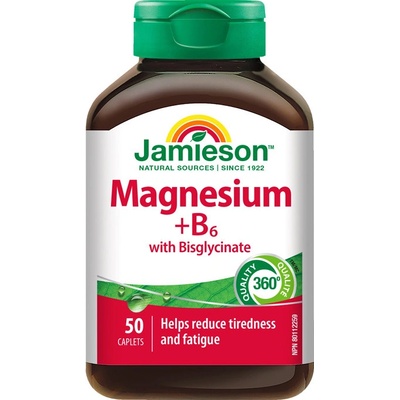 Jamieson Horčík + Vitamín B6 s bisglycinátom 50 tabliet