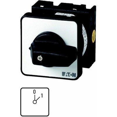 Eaton Vačkový spínač 0-1 1P 20A pro vestavbu T0-1-15401/EZ 041227