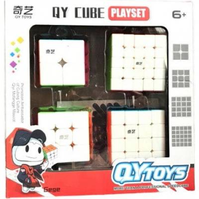 QiYi Cube Playset darčekový 4-set (2×2, 3×3, 4×4, 5×5)