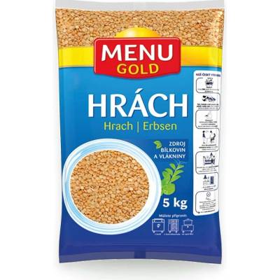 MENU GOLD Hrách žlutý půlený 5000 g