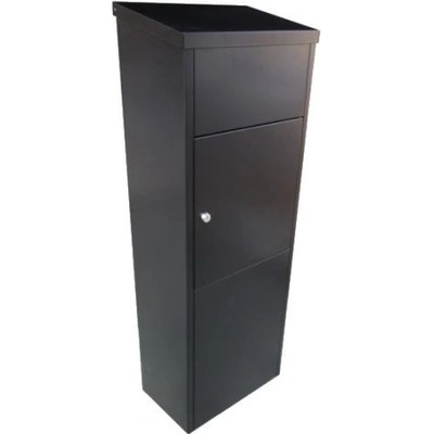 DOLS Parcel Box 01 RAL9005 - poštová schránka na balíky, pre montáž na zem, čierna