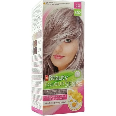 MM Beauty Colour Sense permanentná farba na vlasy S02 - perleťový blond 125 ml