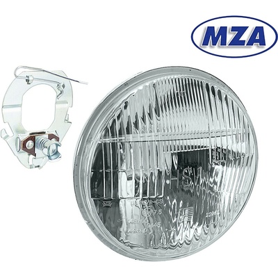 Parabola předního světla Simson S51 - Halogen - MZA (vystouplé sklo)