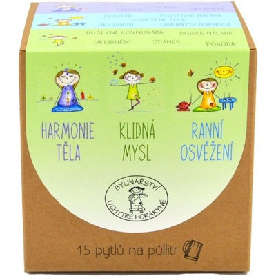 Bylinářství U Chytré Horákyně Čaj ZELENÝ MIX 15 x 3 g