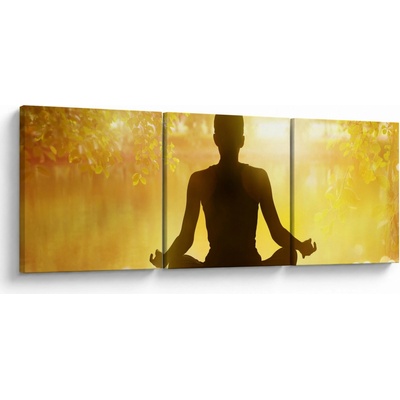 Obraz - Meditácia, trojdielne 120x40 cm
