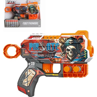 Pirátská pistole na pěnové náboje
