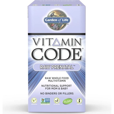 Garden of life Vitamin Code Raw Prenatal MultiVitamín 90 rostlinných kapslí