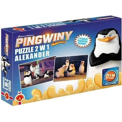 Alexander 1167 Tučňáci z Madagaskaru 24 a 48 dílků