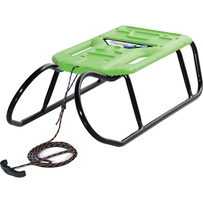 Prosperplast Sáňky LITTLE BEETLE se zeleným sedátkem
