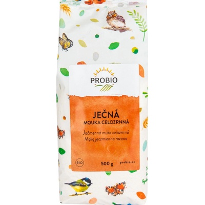 Bioharmonie Ječná mouka celozrnná jemně mletá Bio 0,5 kg