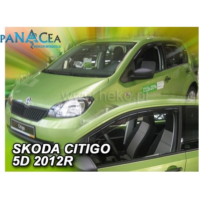 Deflektory Heko ŠKODA CITIGO 2012