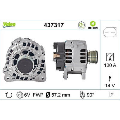 Generátor VALEO 437317