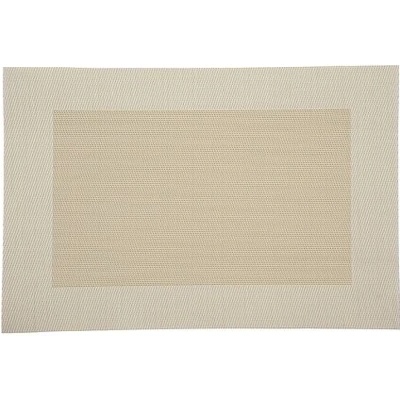 Kesper Prostírání béžové s okrajem 43x29cm