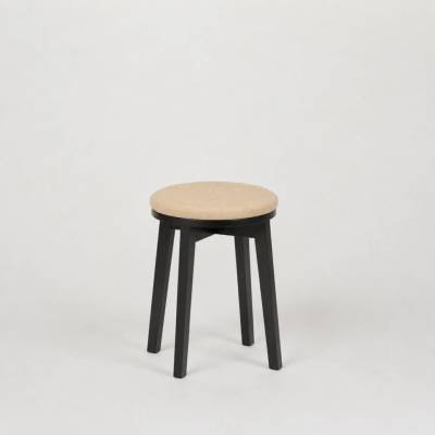 Stima TABURET 03 černá LUX cappuccino 24