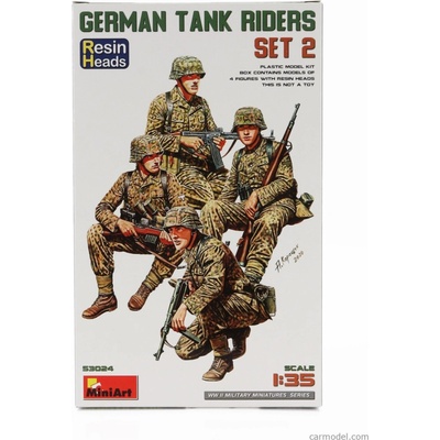 Miniart Accessories German Tank Riders Military Figures/ 1:35