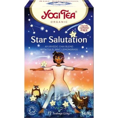 Yogi Tea Bio Pozdrav hvězdám 17 x 1,9 g