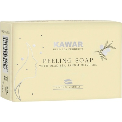 Kawar mýdlo peeling s pískem a minerály z mrtvého moře 120 g – Hledejceny.cz