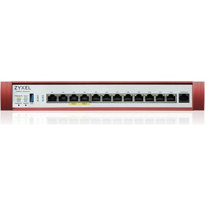 Zyxel USG FLEX500 H Series, User-definable ports with 2*2.5G, 2*2.5G( PoE+) & 8*1G, 1*USB (device only) USGFLEX500H-EU0101F ZyXEL