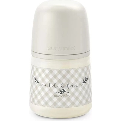 Suavinex láhev kojenecká fyz Wild & Free krémová 150ml