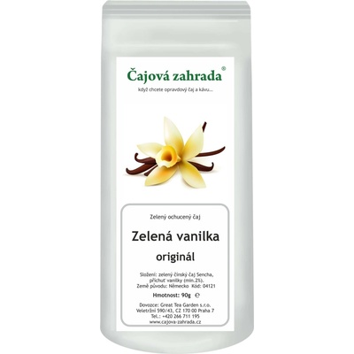 Čajová zahrada Zelená vanilka zelený ochucený čaj 1 kg
