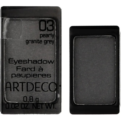 Artdeco Eye Shadow Pearl oční stíny 3 Pearly Granite Grey 0,8 g